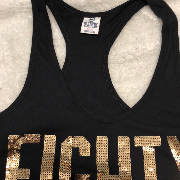 VS Pink Racerback tank - Picture 2 of 2